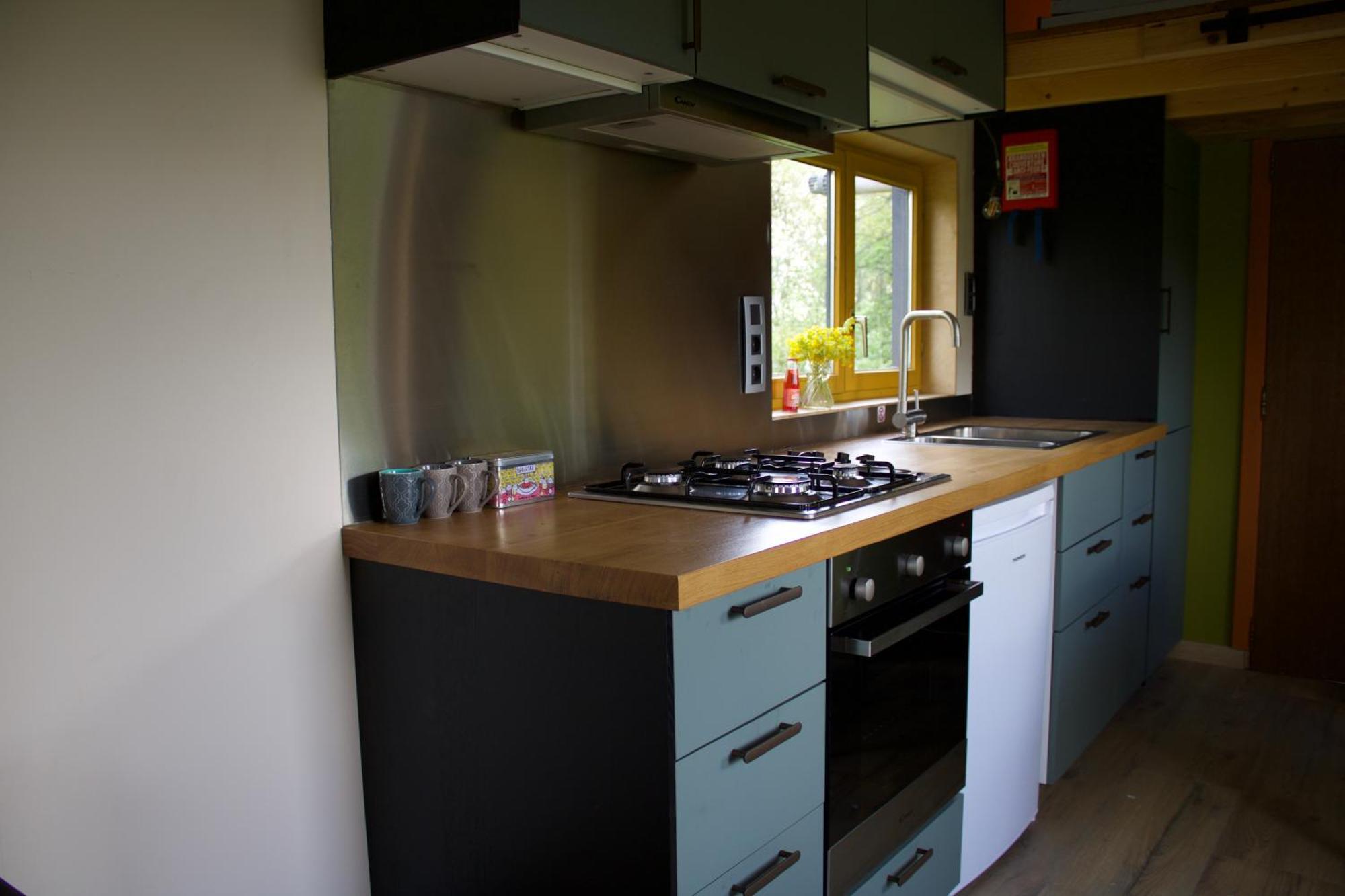 Tiny House Les Jours Heureux Sejour Nature Pres De Dinant Et Des Lacs De L Eau D Heure Villers-le-Gambon Luaran gambar